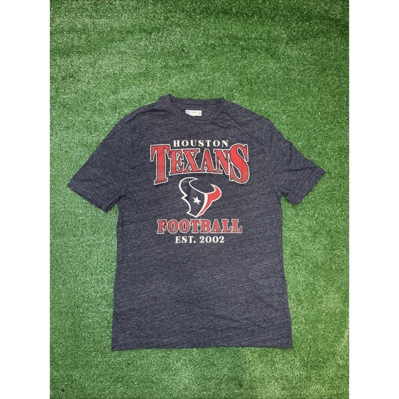 NFLPA Other - Houston Texans‎ NFL Team Apparel Shirt Medium Blue Established 2002